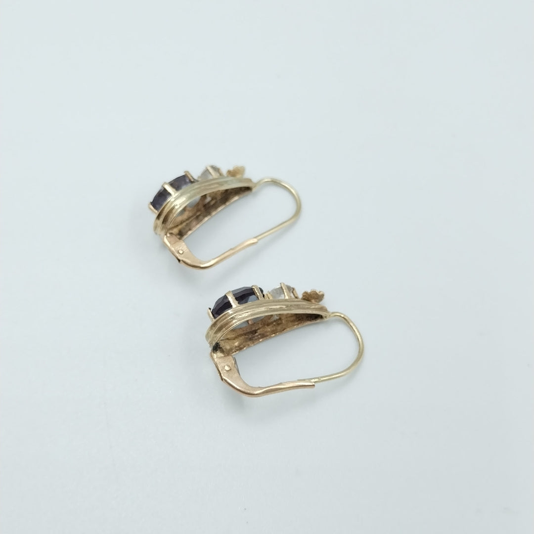 ARETES PAR ORO 10 K 3,00 GRMS (SEMINUEVO)