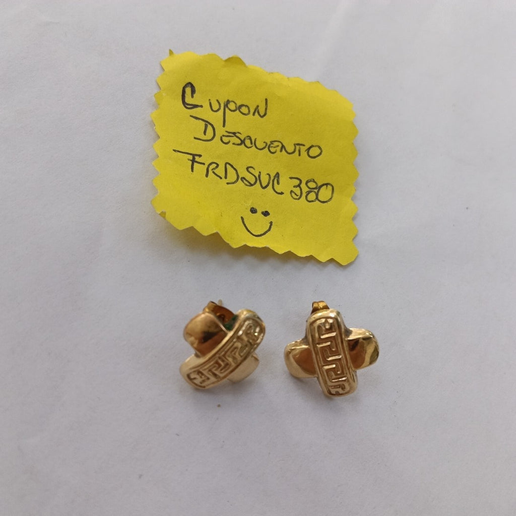 ARETES PAR ORO 10 K 1.3 GRMS (SEMINUEVO)