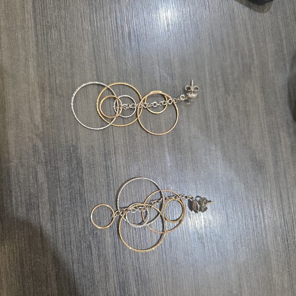 BROQUELES PAR ORO 14 K 4 GRMS (SEMINUEVO)
