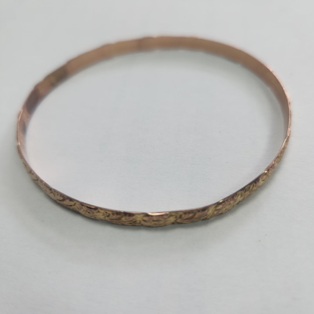 PULSERA RIGIDA ORO 10 K 8.6 GRMS (SEMINUEVO)