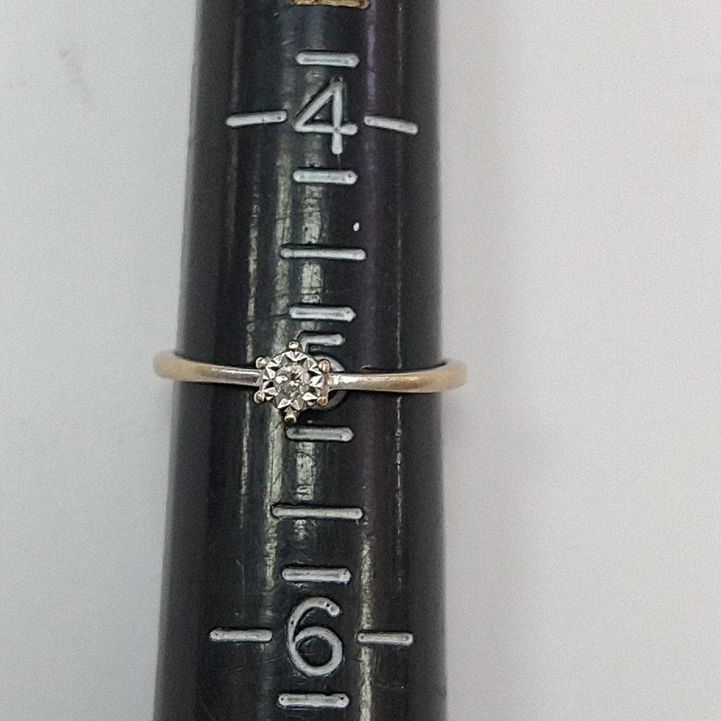 ANILLITO ORO BLANCO 14 K 1.3 GRMS (SEMINUEVO)