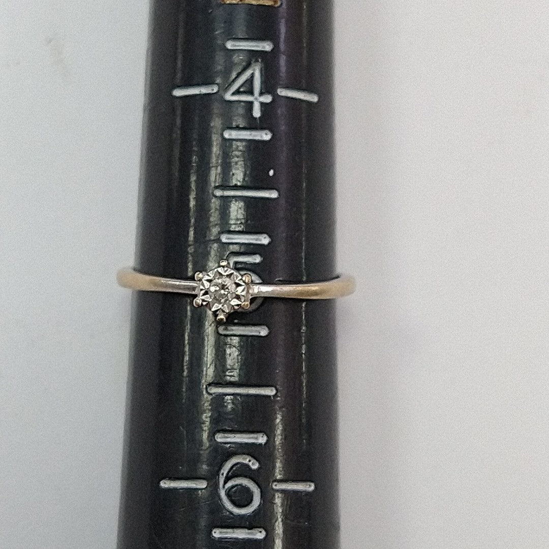 ANILLITO ORO BLANCO 14 K 1.3 GRMS (SEMINUEVO)