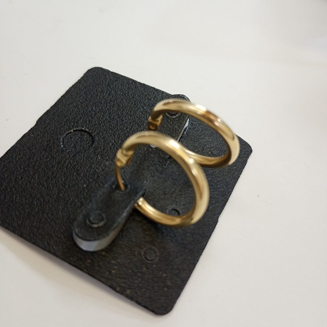 ARRACADAS PAR ORO 14 K 1,60 GRMS (SEMINUEVO)