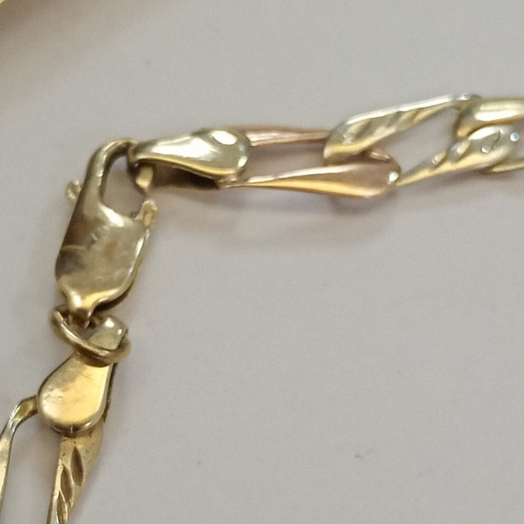 ESCLAVA ORO COMBINADO 14 K 3,40 GRMS (SEMINUEVO)