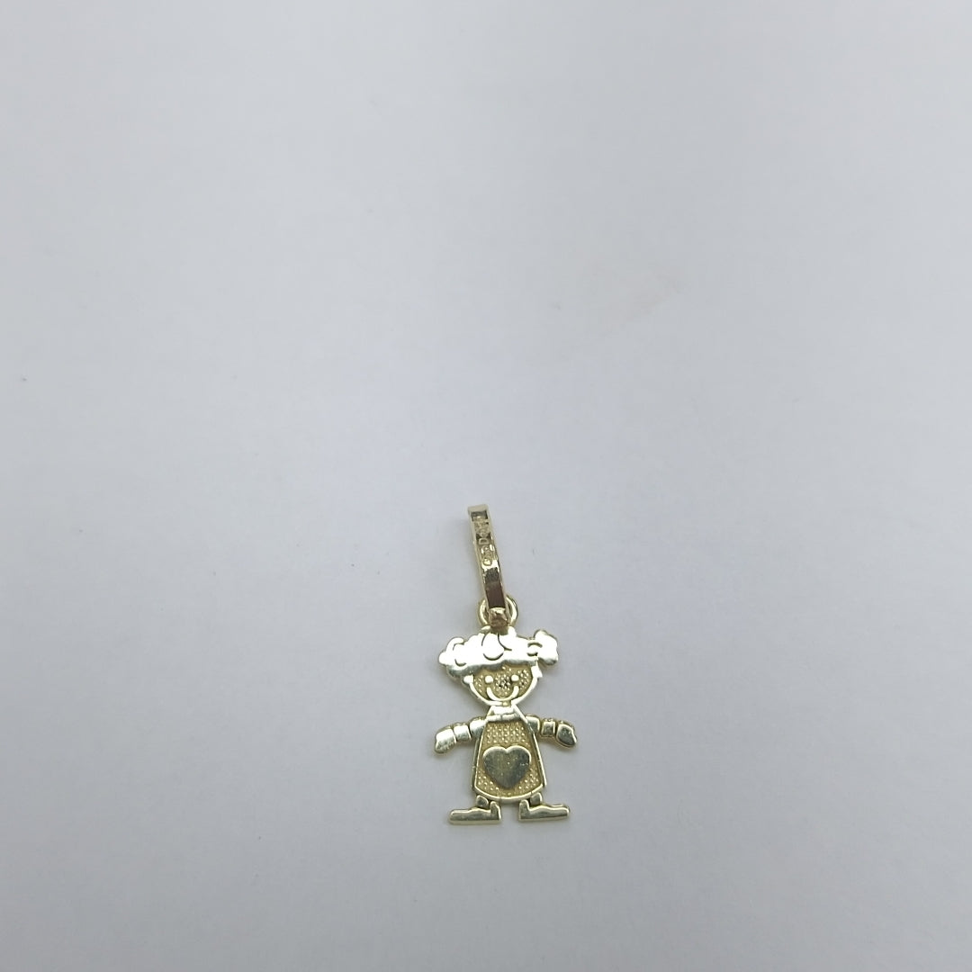 DIJE NIÑA 10K 0.3 GR (NUEVO)