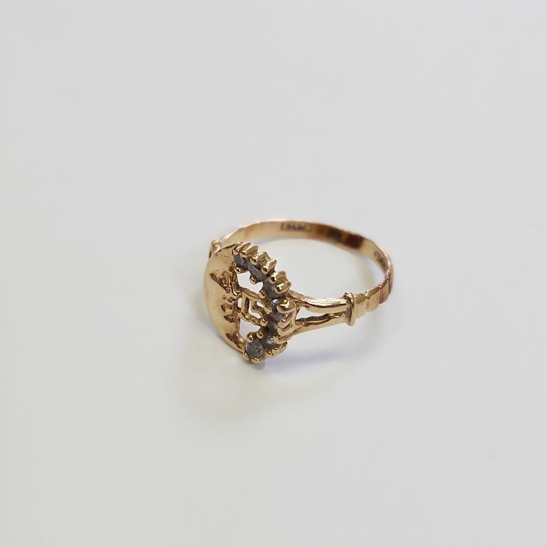 ANILLO ORO 8 K 1.6 GRMS (SEMINUEVO)