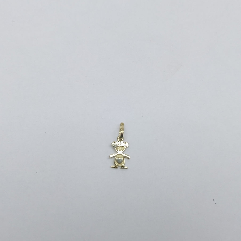 DIJE NIÑA 10K 0.3 GR (NUEVO)