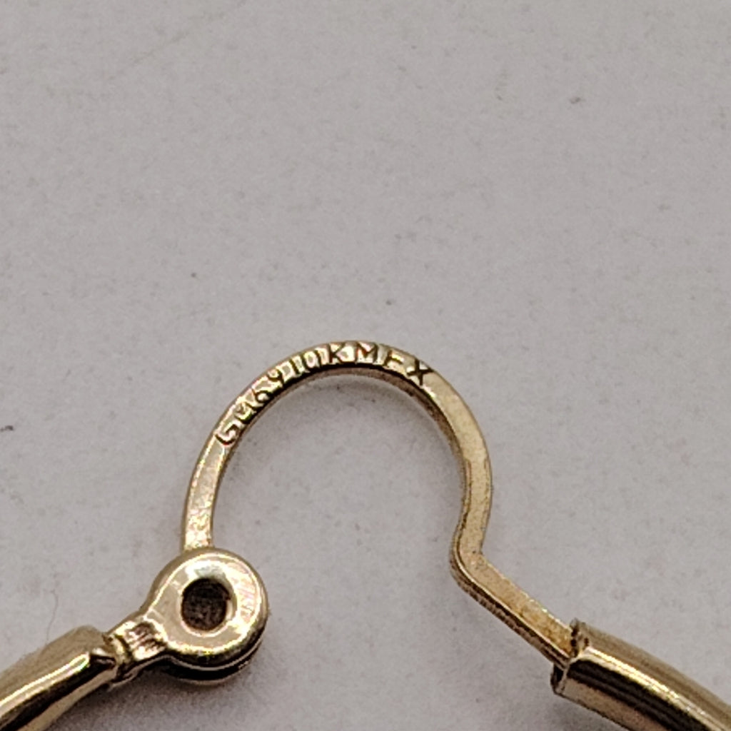ARRACADAS PAR ORO 10 K 2.4 GRMS (SEMINUEVO)