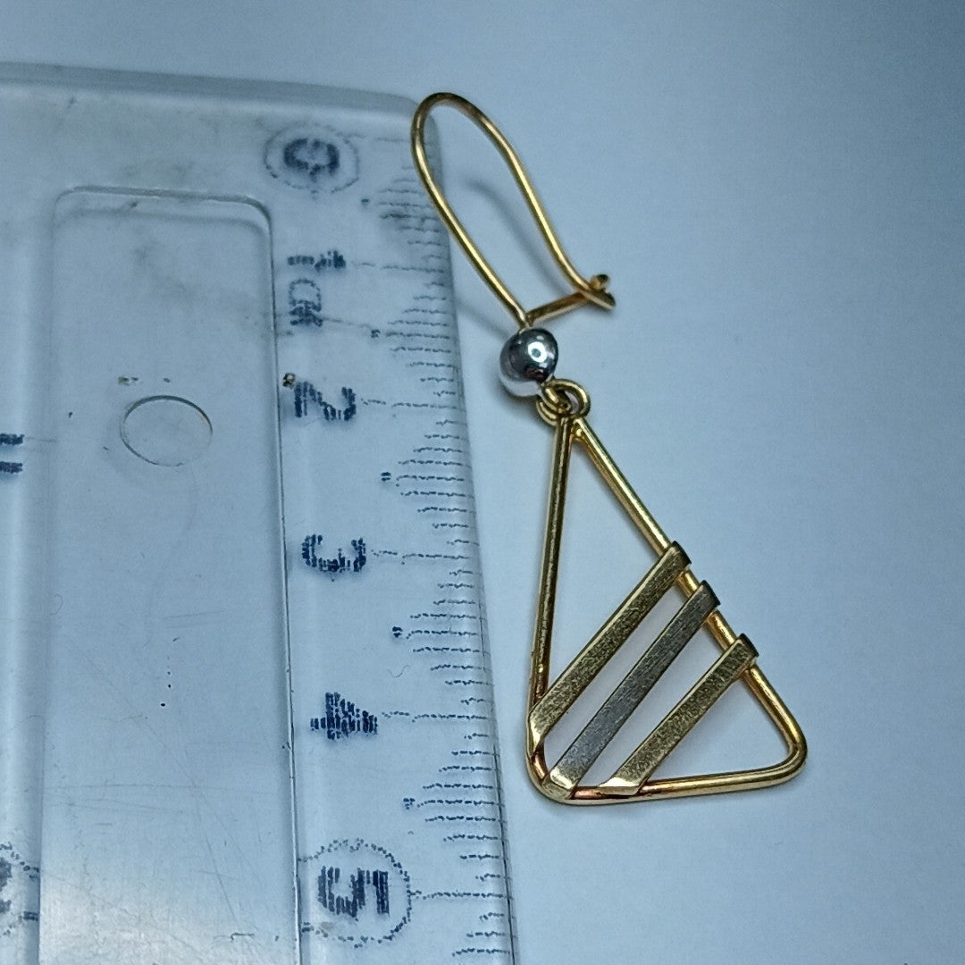 ARETES PAR ORO 10 K 3.1 GRMS (SEMINUEVO)