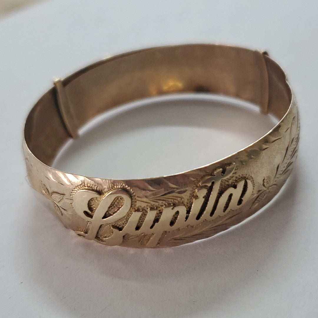 PULSERA RIGIDA ORO 8 K 15.1 GRMS (SEMINUEVO)