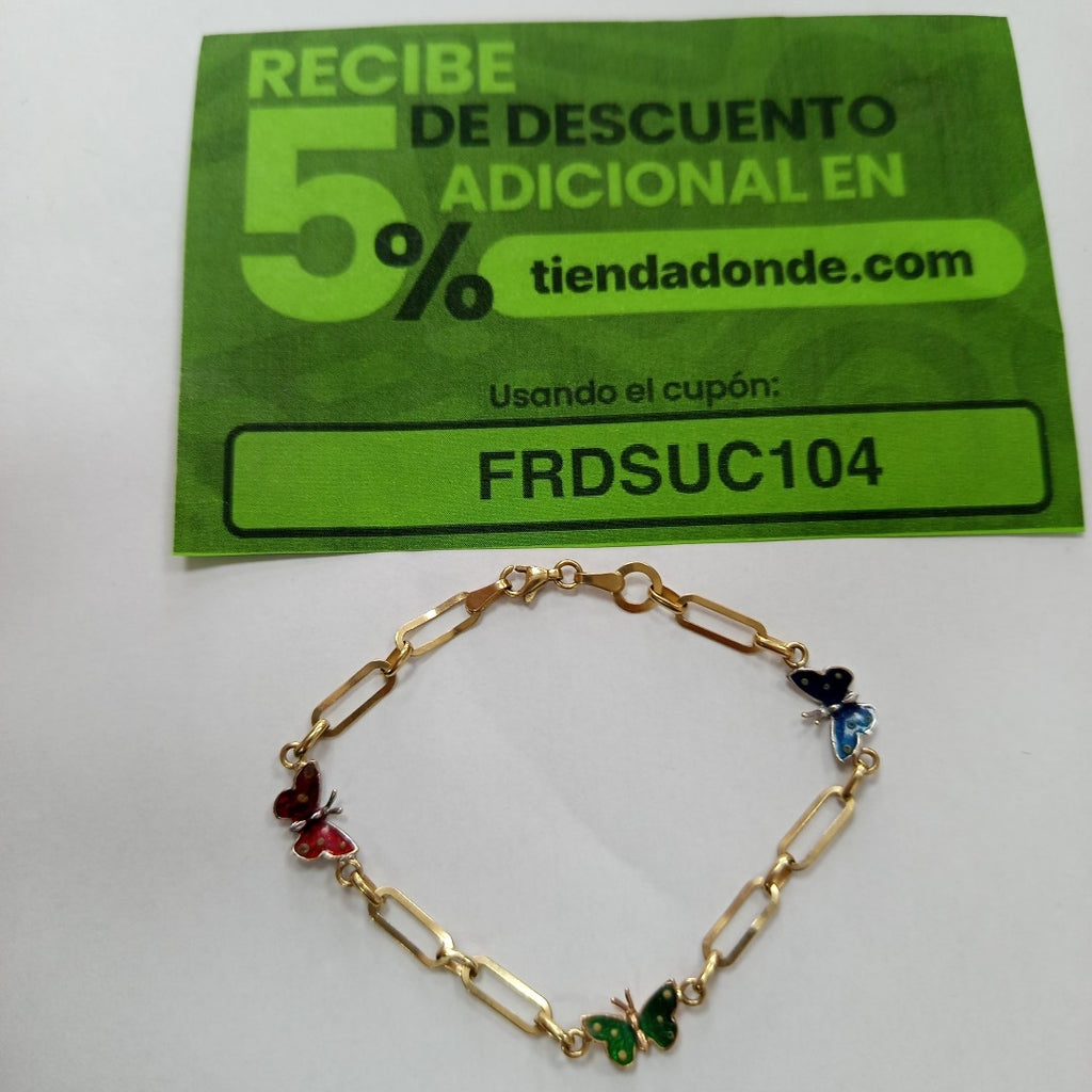 PULSERA ORO 14 K 4,10 GRMS (SEMINUEVO)