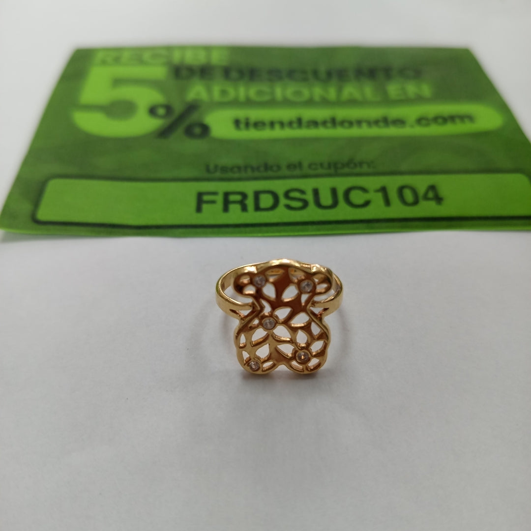 ANILLO ORO 14 K 3,80 GRMS (SEMINUEVO)