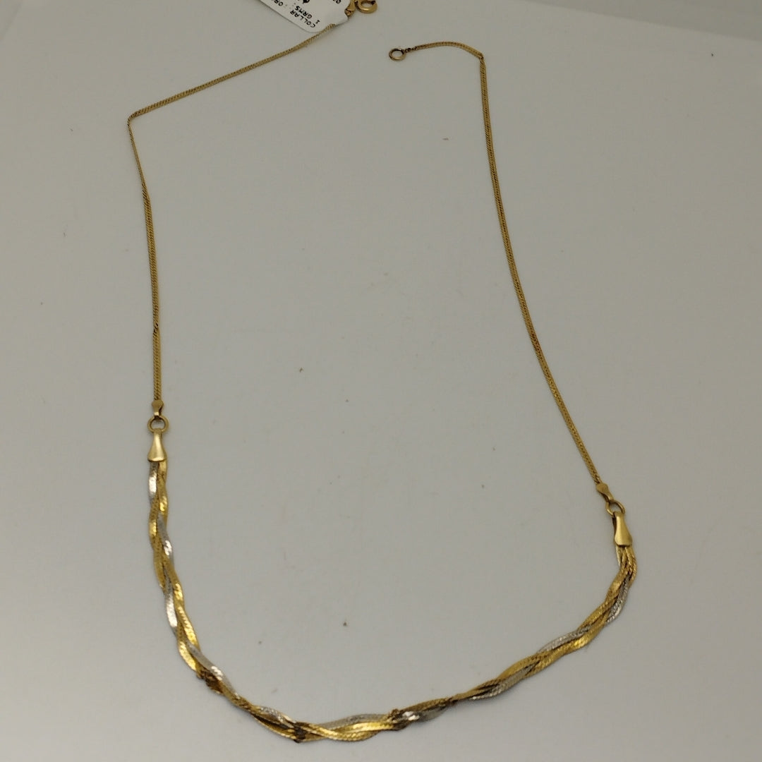 COLLAR ORO 14 K 3.1 GRMS (SEMINUEVO)