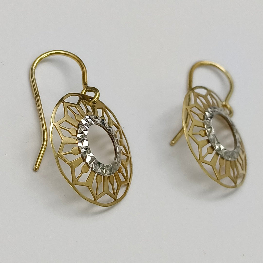 ARETES PAR ORO 14 K 1.2 GRMS (SEMINUEVO)