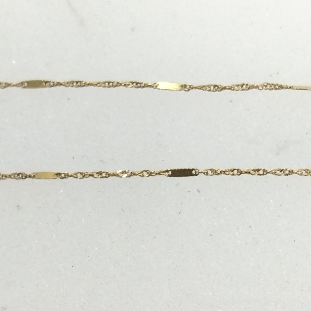 CADENA ORO 14 K 0,90 GRMS (SEMINUEVO)