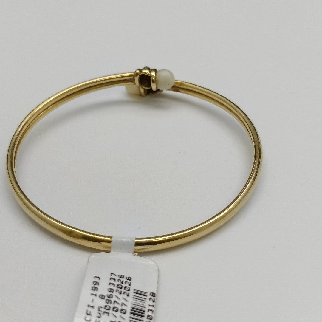 PULSERA RIGIDA ORO 14 K 6.7 GRMS (SEMINUEVO)