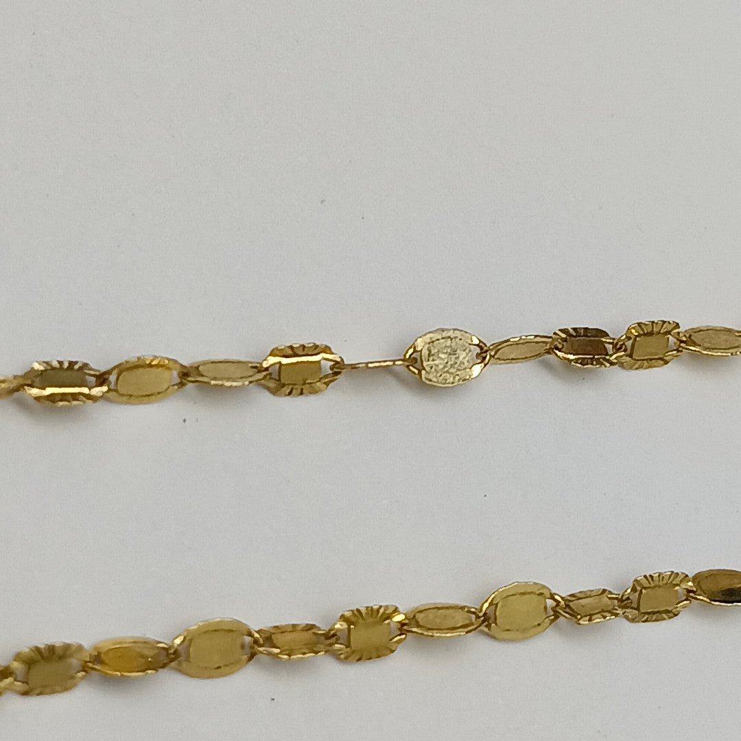 CADENA ORO 14 K 2.1 GRMS (SEMINUEVO)