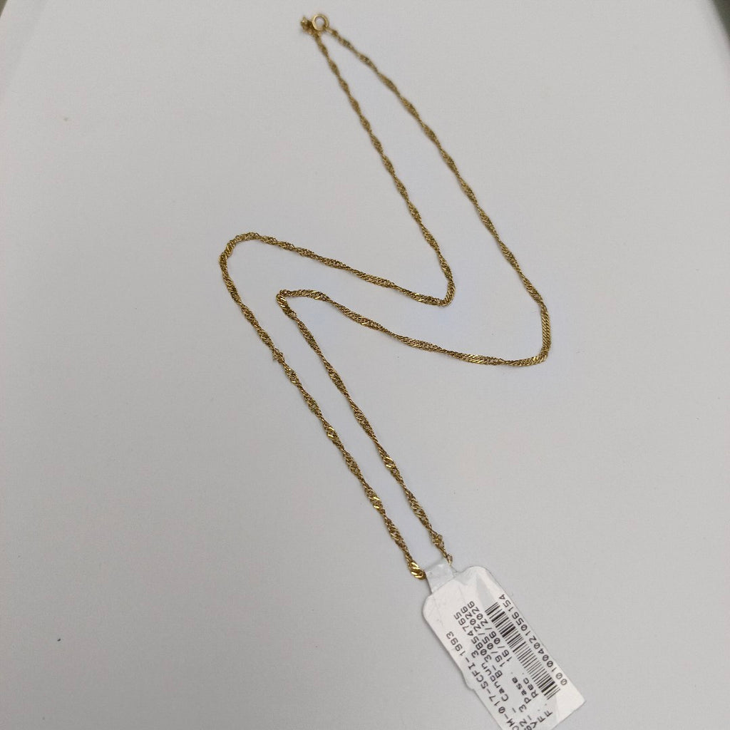 CADENA ORO 10 K 2,50 GRMS (SEMINUEVO)