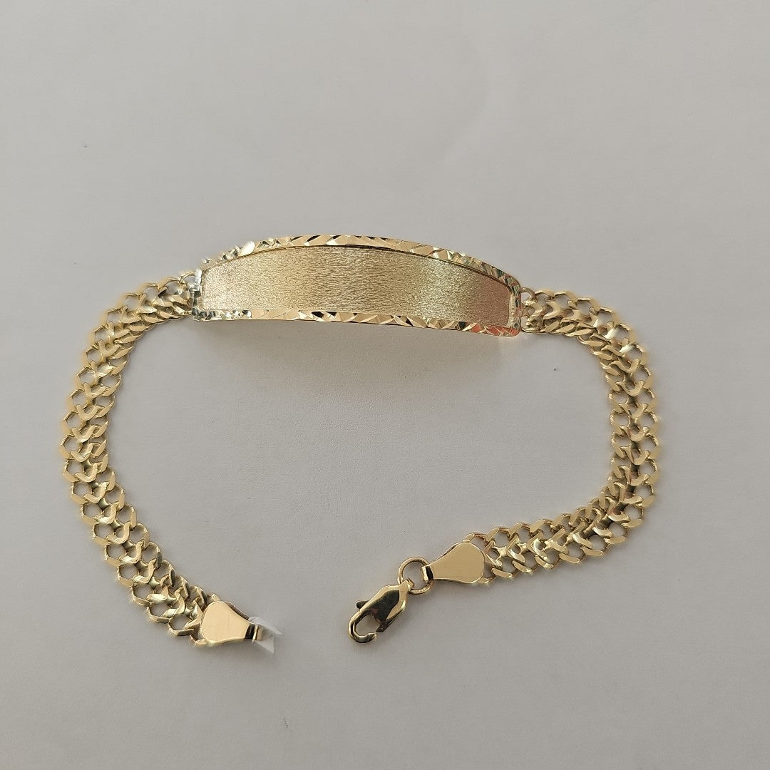 PULSERA ESCLAVA CHINO 14K 21 CM 9.7 GR (NUEVO)