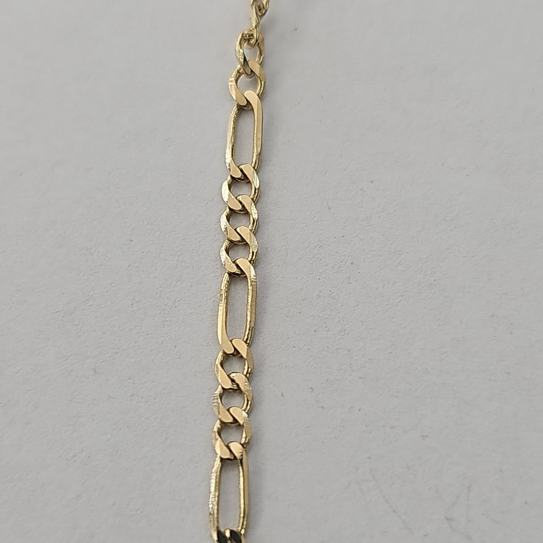 CADENA TEJIDO 3X1 14K 60 CM 5.7 GR (NUEVO)