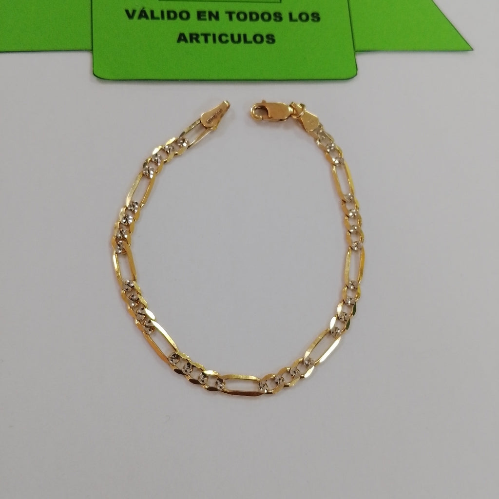 PULSERA 3X1 14K 18 CM 3.9 GR (NUEVO)