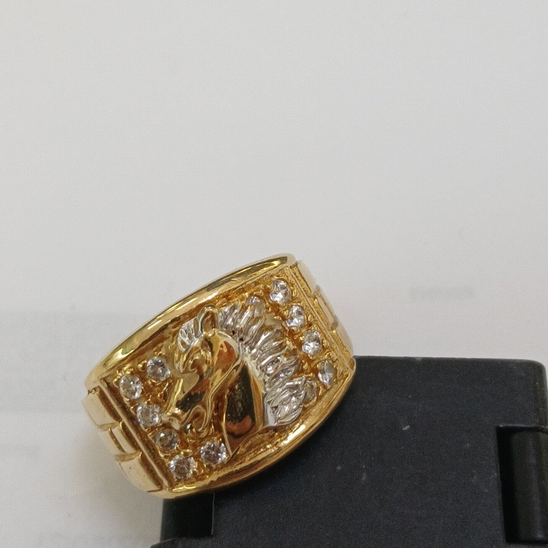 ANILLO ORO 10 K 8,20 GRMS (SEMINUEVO)