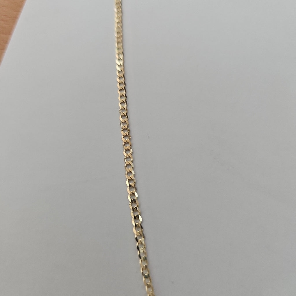 CADENA BARBADA 14K 60 CM 6 GR (NUEVO)