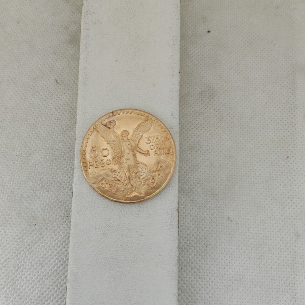 K1 41.6 GRMS 21 K IDENTIFICACIÓN MONEDA NOMINATIVA MATERIALES ORO CANTI (SEMINUEVO)
