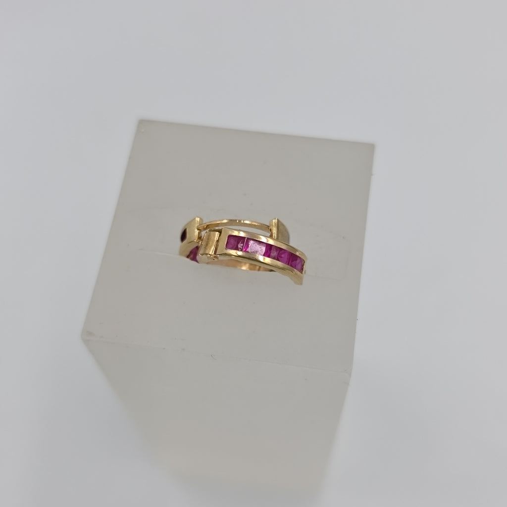 ARRACADAS PAR ORO 10 K 1 GRMS (SEMINUEVO)