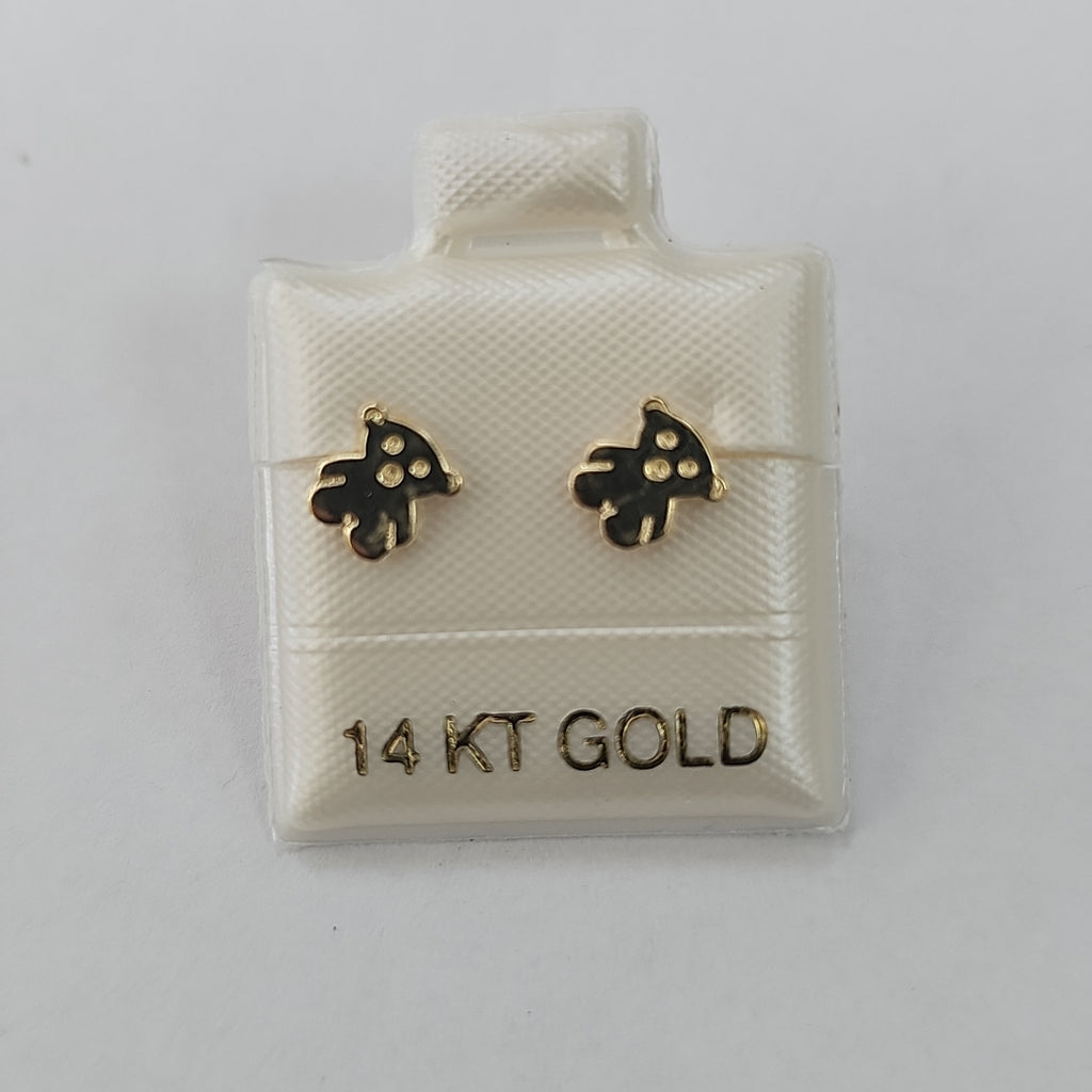 BROQUELES ORO 14K 0.8 (NUEVO)