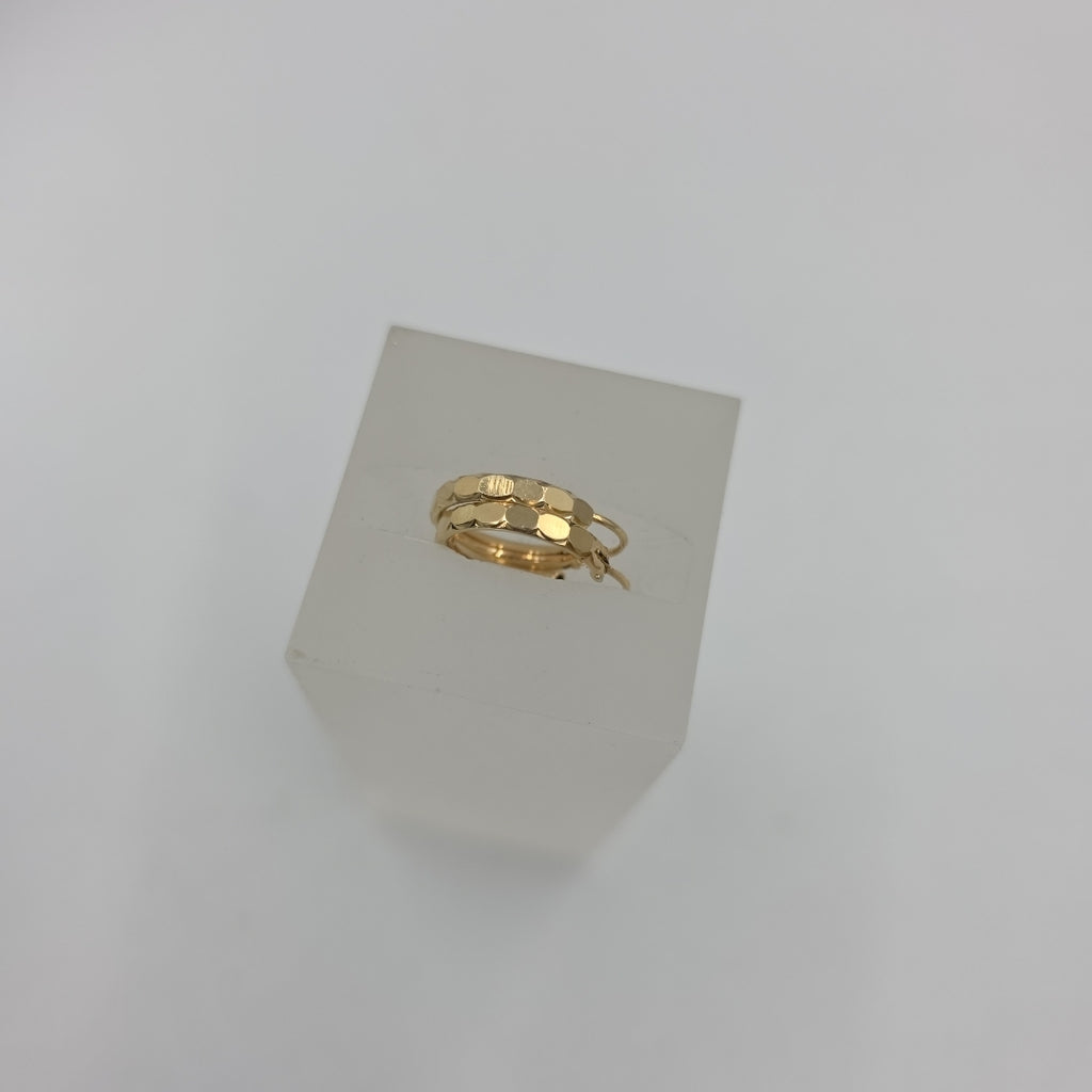 ARRACADAS PAR ORO 14 K 1,20 GRMS (SEMINUEVO)