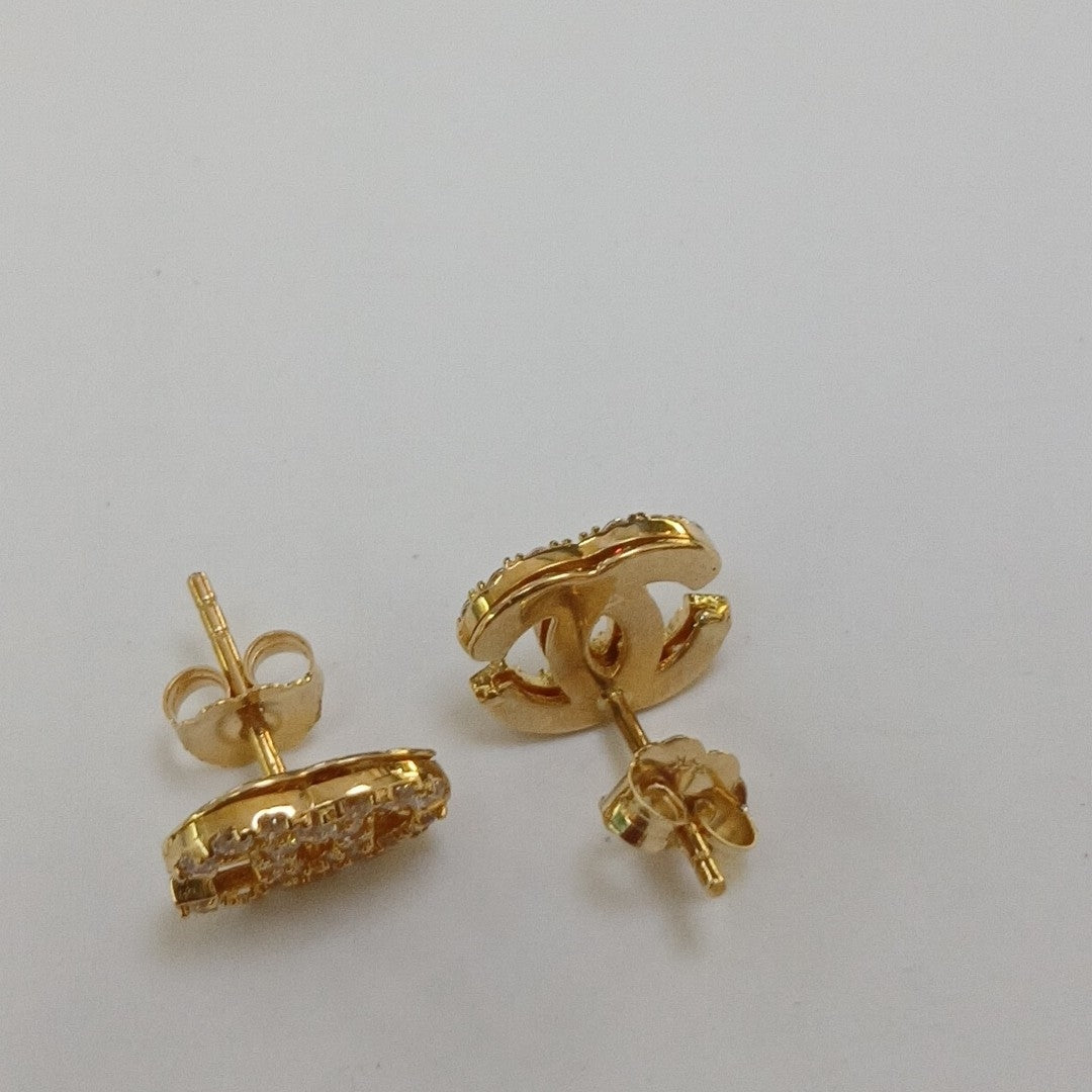 BROQUELES PAR ORO 14 K 2,20 GRMS (SEMINUEVO)