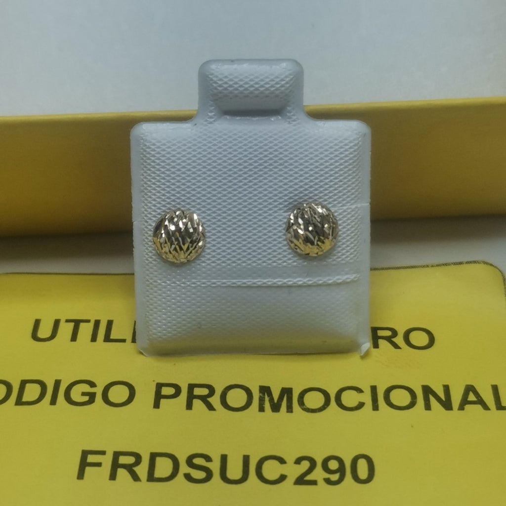 BROQUELES BROQUEL FIG LUNETA 14K 0.2268 GR (NUEVO)