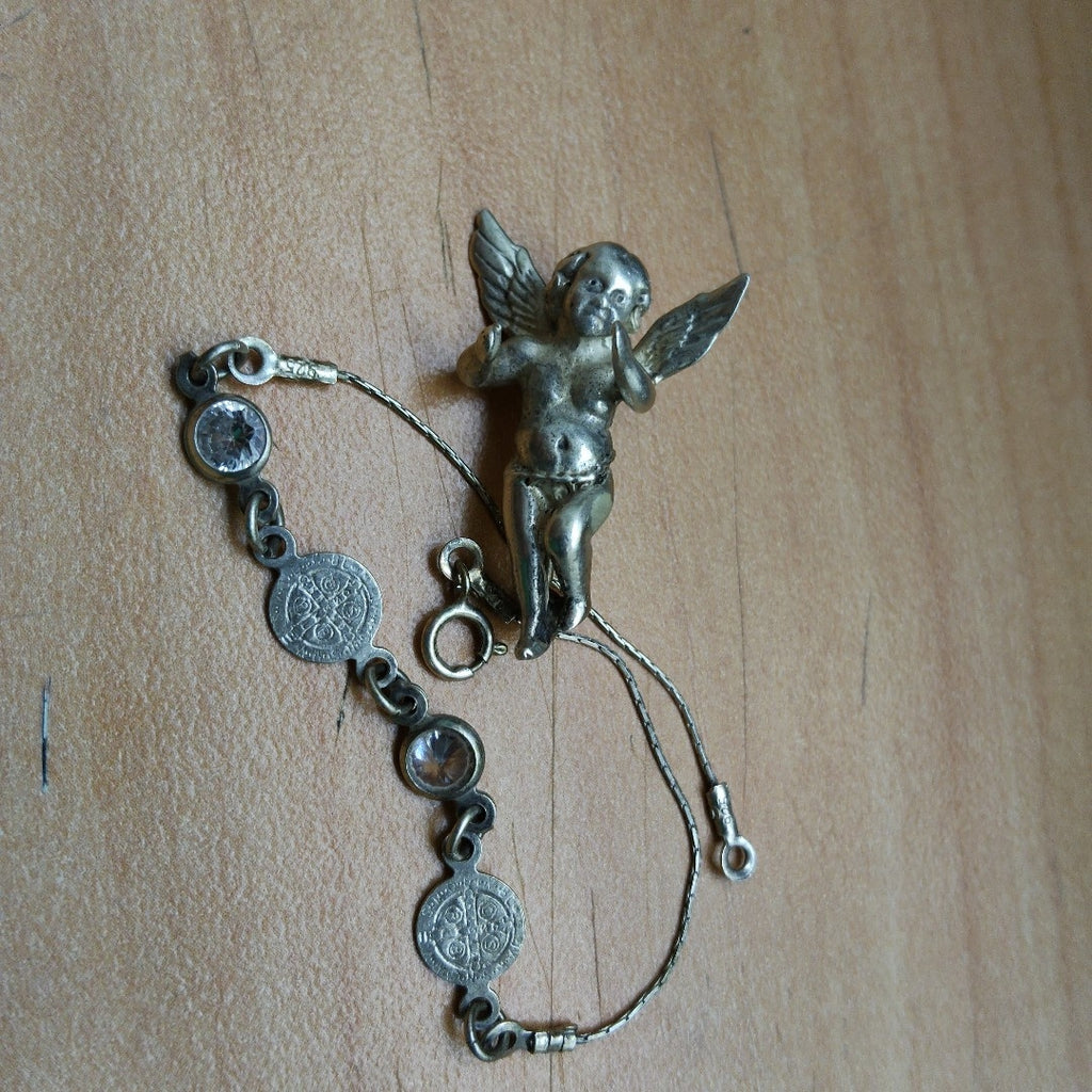 DIJE,PULSERA PLATA 8,40 GRMS (SEMINUEVO)