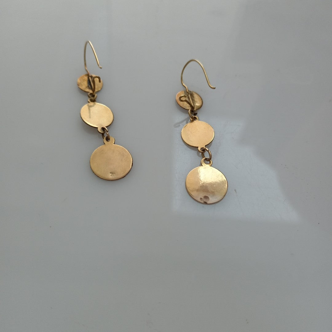 ARETES PAR ORO 8 K 2,80 GRMS (SEMINUEVO)