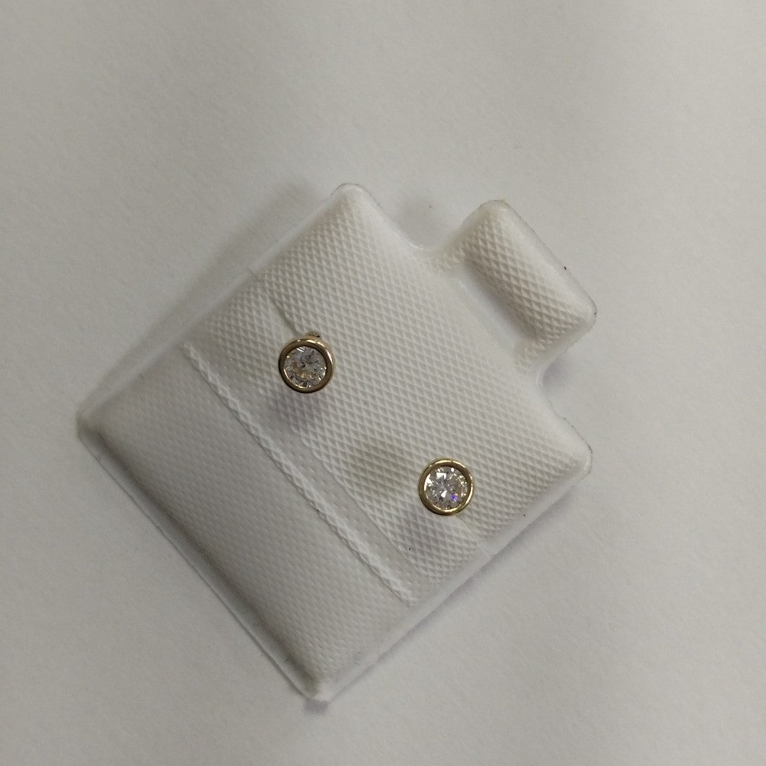 BROQUELES BROQUEL C CIRCONIA 14K 0.1501 GR (NUEVO)