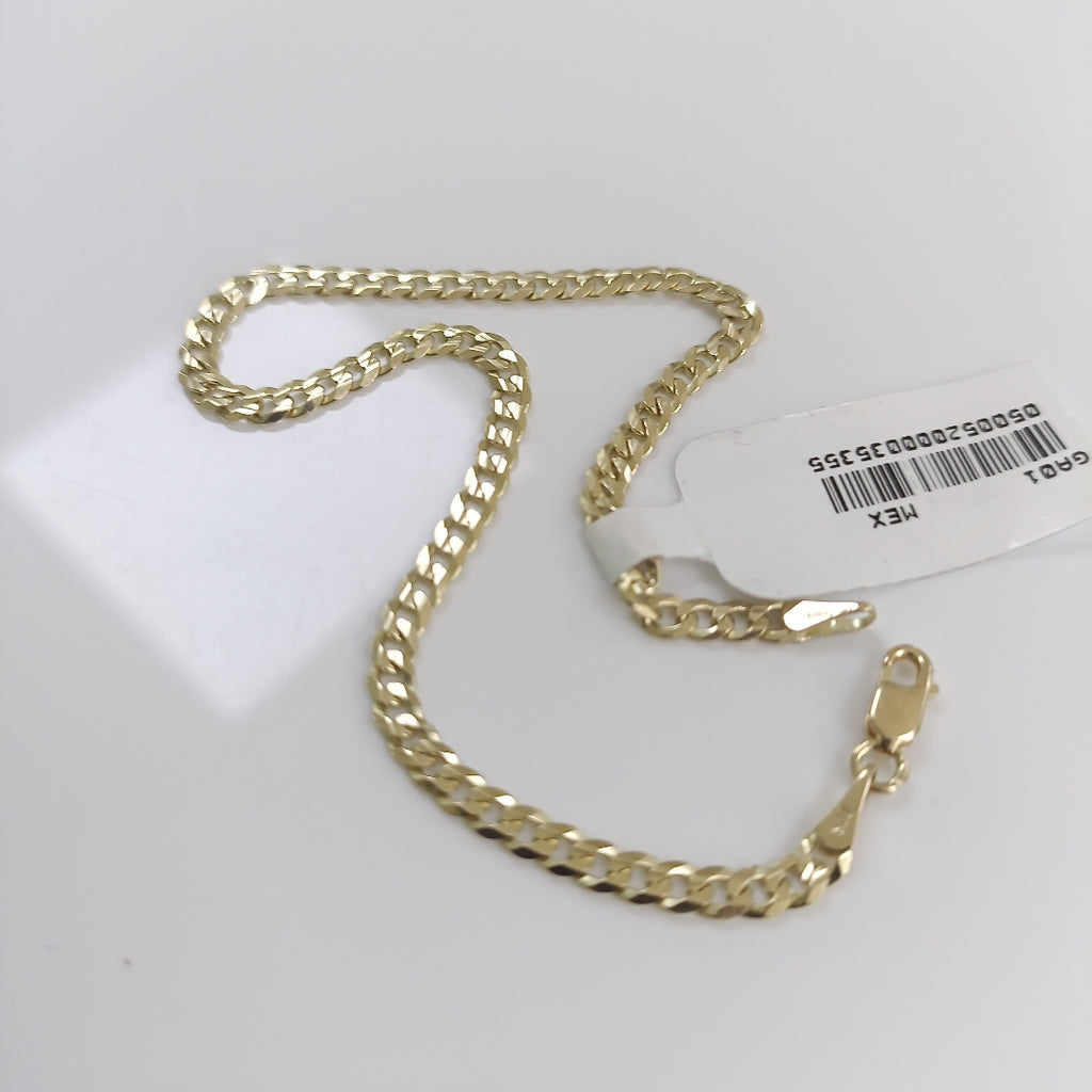 PULSERA BARBADA 14K 21 CM 3.8 GR (NUEVO)