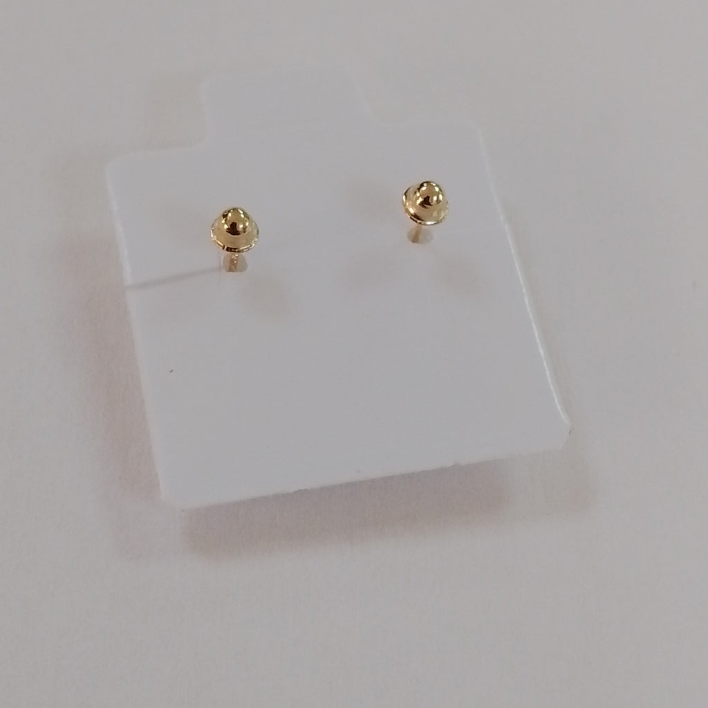 BROQUELES BROQUEL FIG CORAZON 14K 0.23 GR (NUEVO)