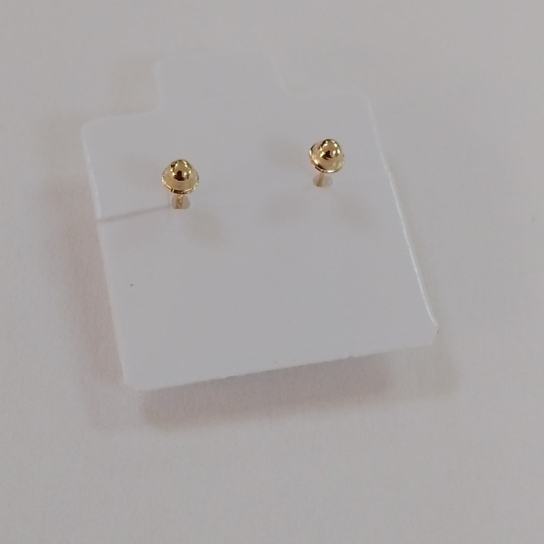 BROQUELES BROQUEL FIG CORAZON 14K 0.23 GR (NUEVO)
