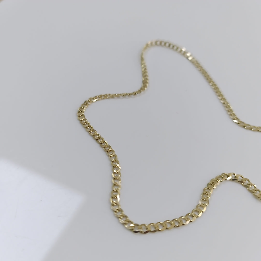 CADENA BARBADA 14K 60 CM 5.9 GR (NUEVO)