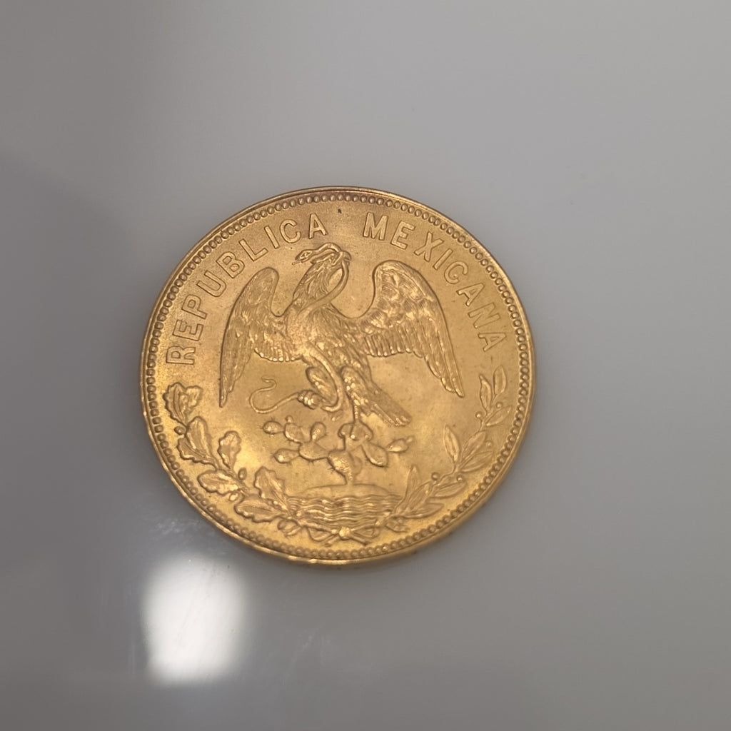 MEDALLA CONMEMORATIVA ORO 21 K 16.6 GRMS (SEMINUEVO)
