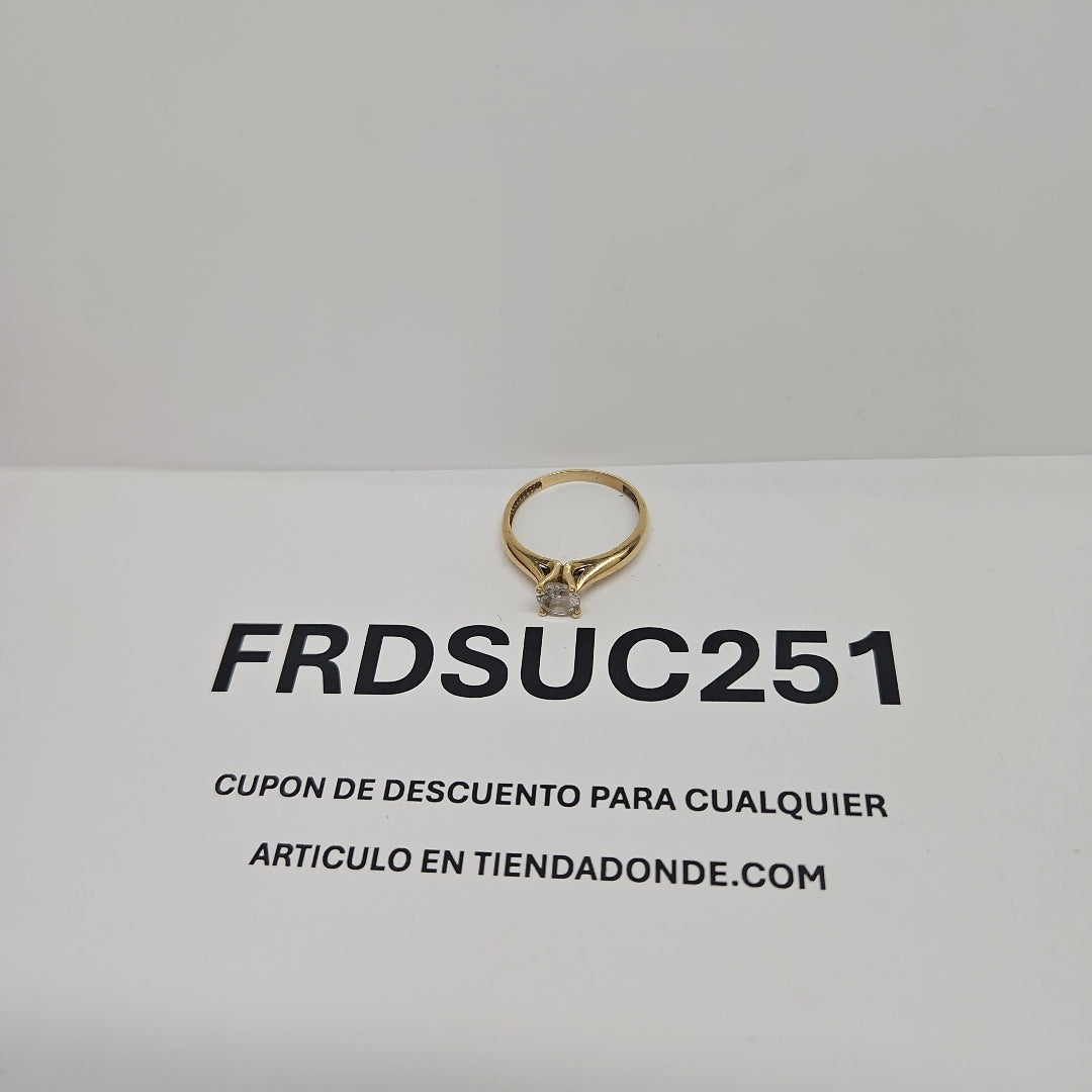 SOLITARIO ORO 14 K 2,20 GRMS (SEMINUEVO)