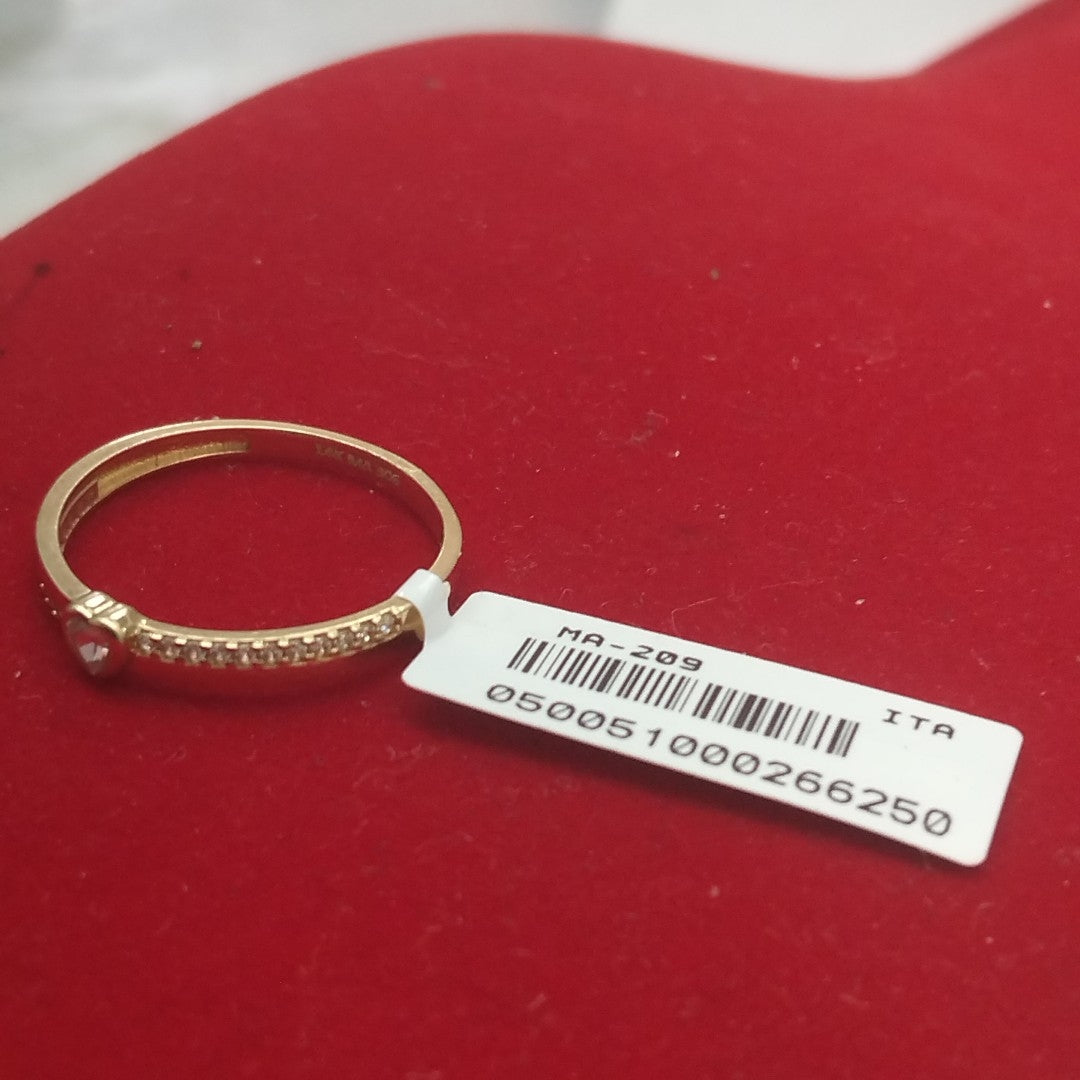 ANILLOS DAMA ORO 14K 1.5 (NUEVO)