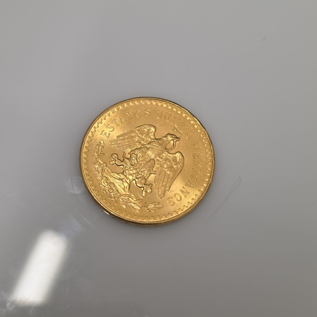 K1 41.6 GRMS 21 K IDENTIFICACIÓN MONEDA NOMINATIVA MONEDAS PESOS 50 PESOS (SEMINUEVO)