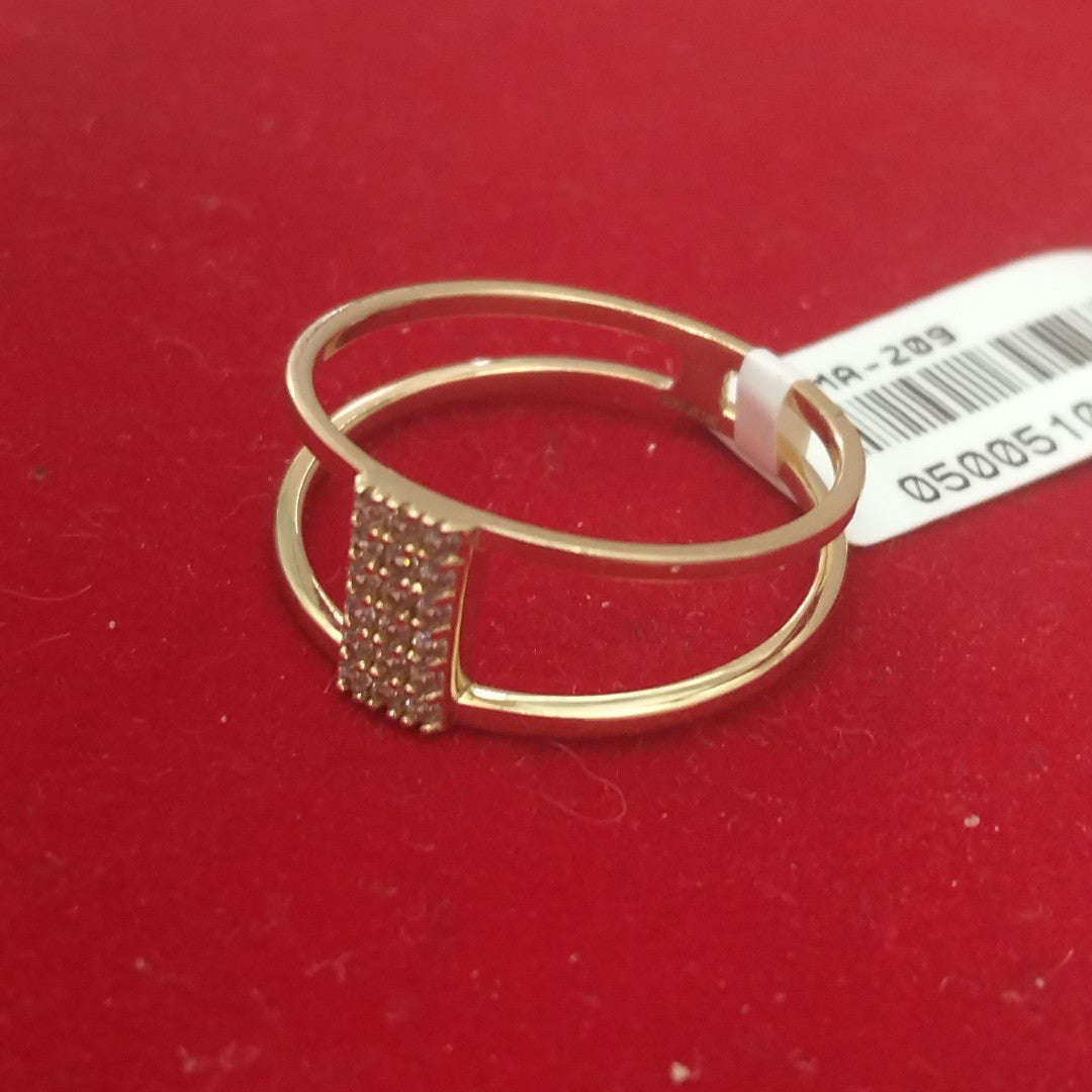 ANILLOS DAMA ORO 14K 2 (NUEVO)