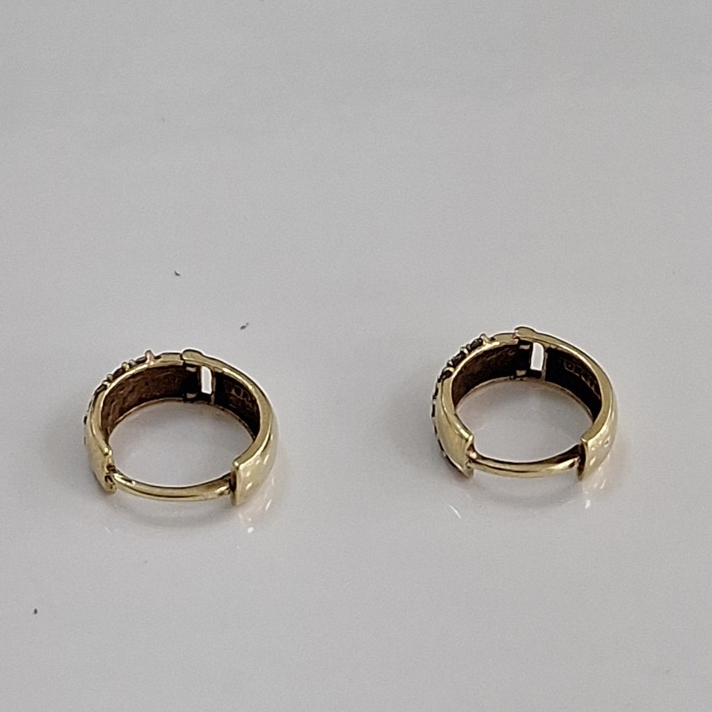 ARRACADAS PAR ORO 10 K 1,90 GRMS (SEMINUEVO)