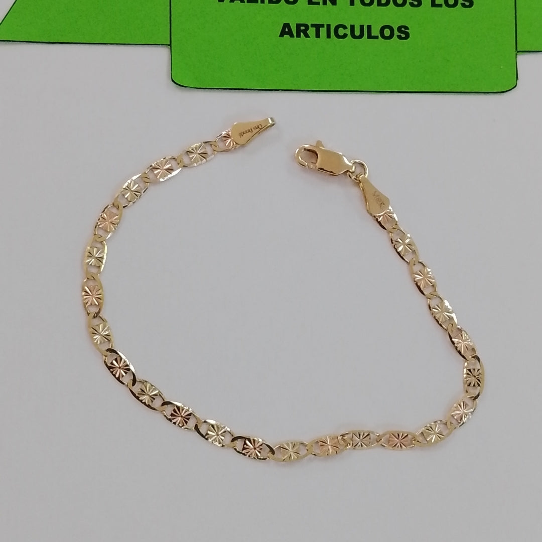 PULSERA GUCHI 14K 18 CM 2.9 GR (NUEVO)