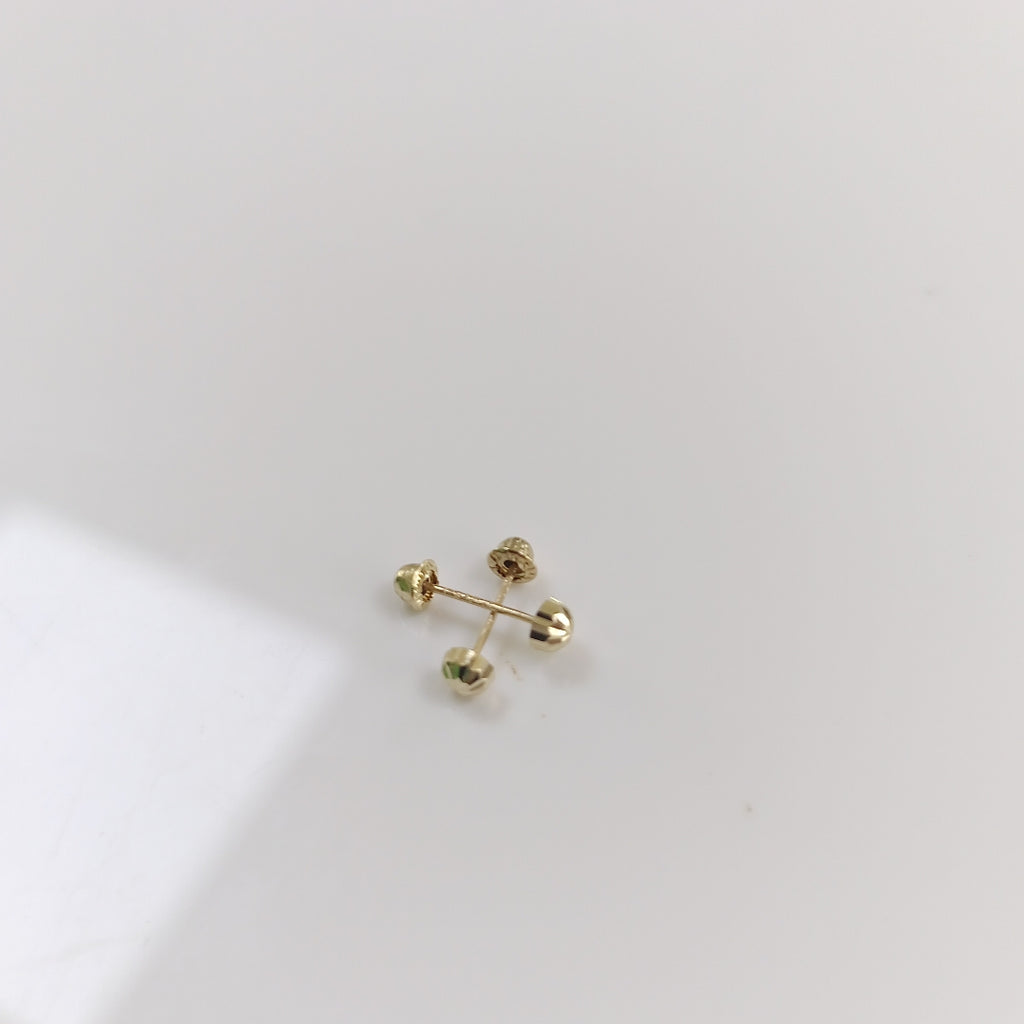 BROQUELES BROQUEL FIG HONGO 14K 0.17 GR (NUEVO)