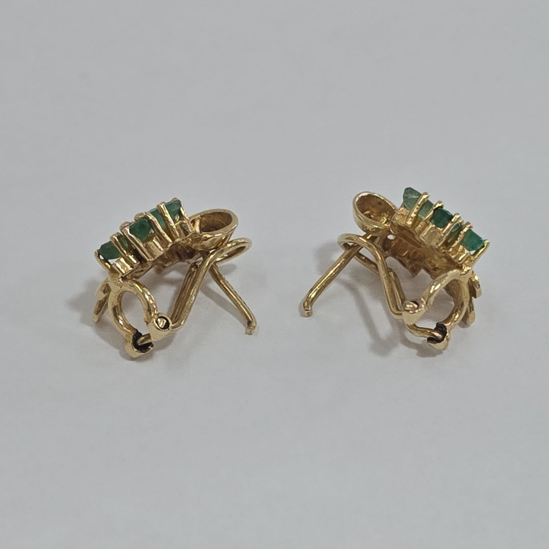 ARETES PAR ORO 14 K 3,40 GRMS (SEMINUEVO)