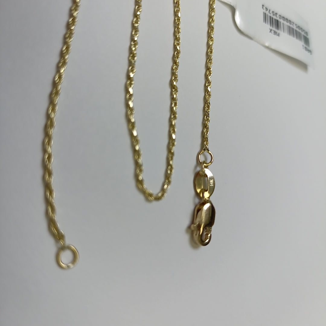 CADENA TORZAL 14K 55 CM 2.9 GR (NUEVO)